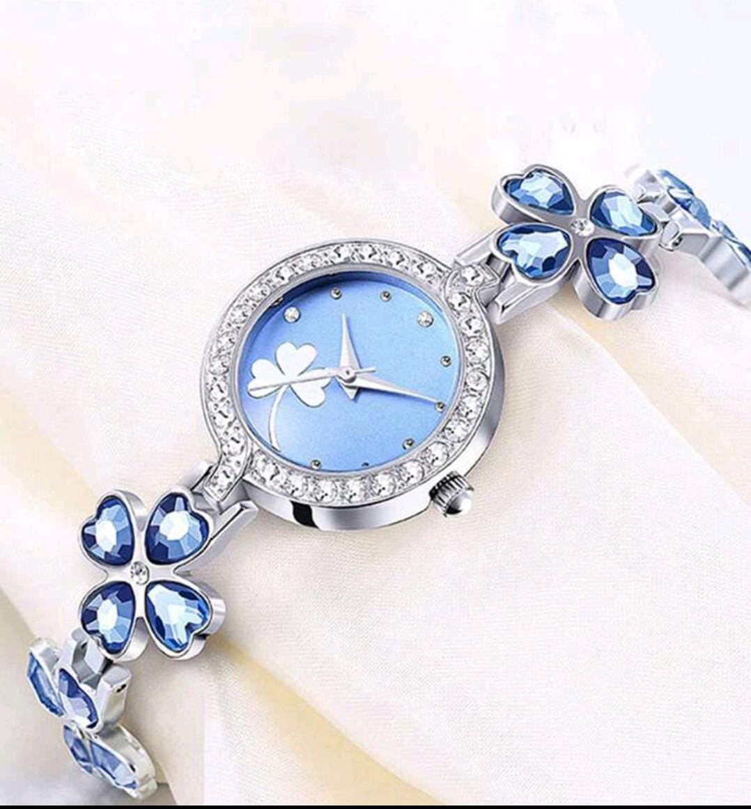 Montre et Alliance en acier inoxydable pour femmes et hommes.